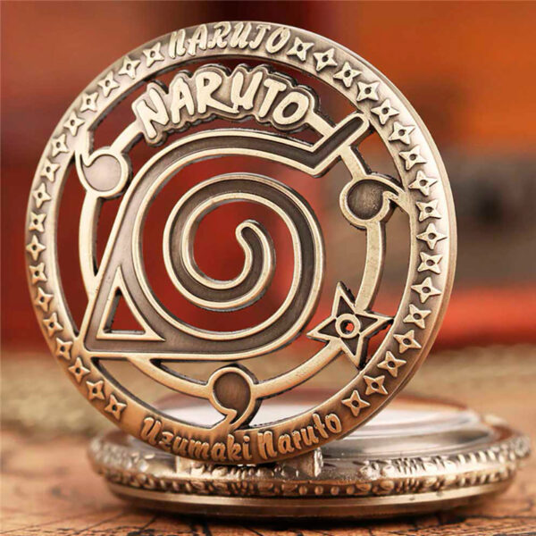 RELOJ DE BOLSILLO CON COLLAR NARUTO - Image 2